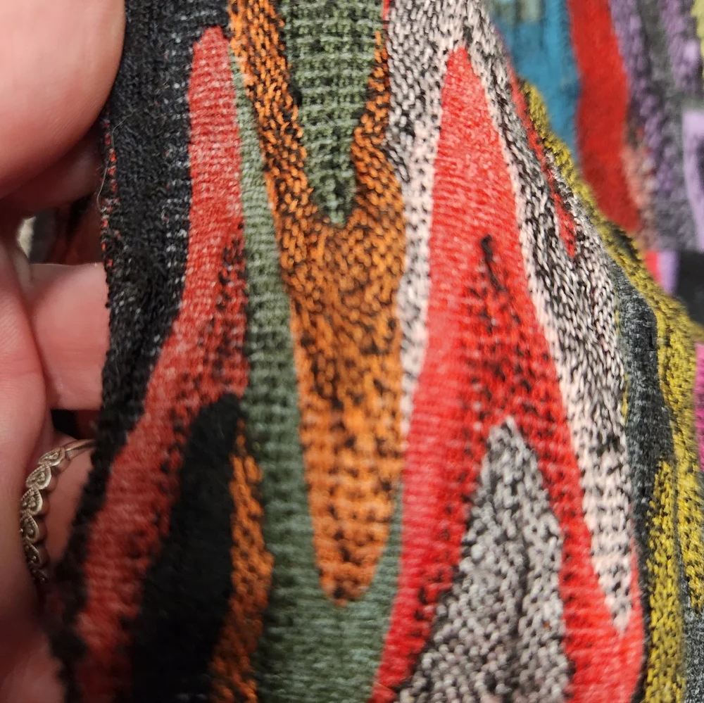 Nepali‎ Handwoven Silk Patterned Scarf